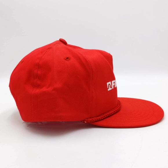Vintage Fill-Rite Snapback Trucker Hat 90s Work Cap Industrial Advertising Red - Picture 6 of 9